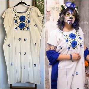 Mexican Embroidered Dress